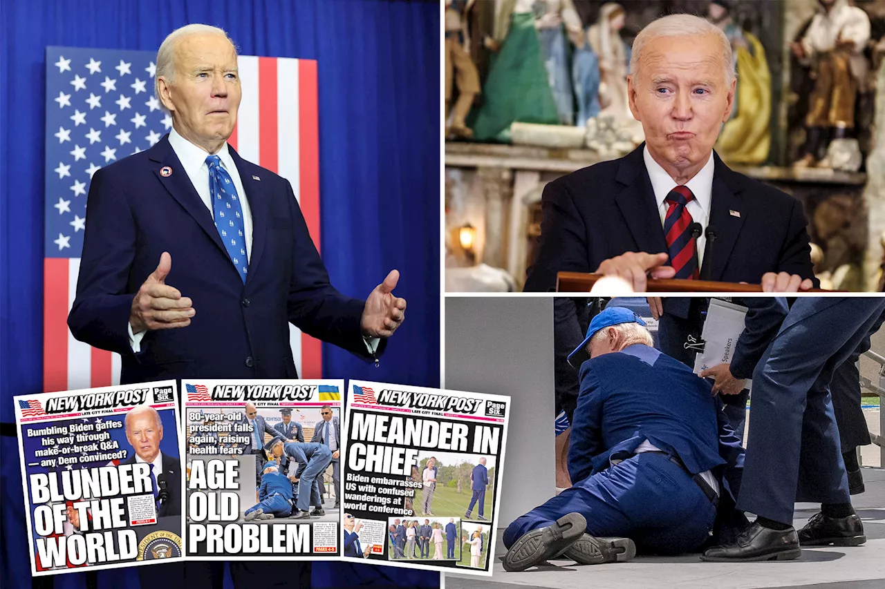 White House aides hid Biden's apparent mental decline from Day 1 of his presidency, explosive report reveals