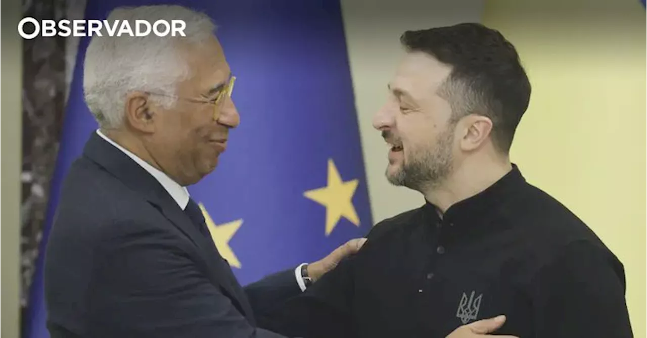 Zelensky participa primeiro Conselho Europeu presidido por António Costa