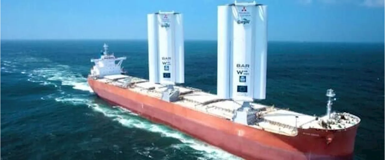 Wind-Powered Tanker Ship Aims to Cut Emissions