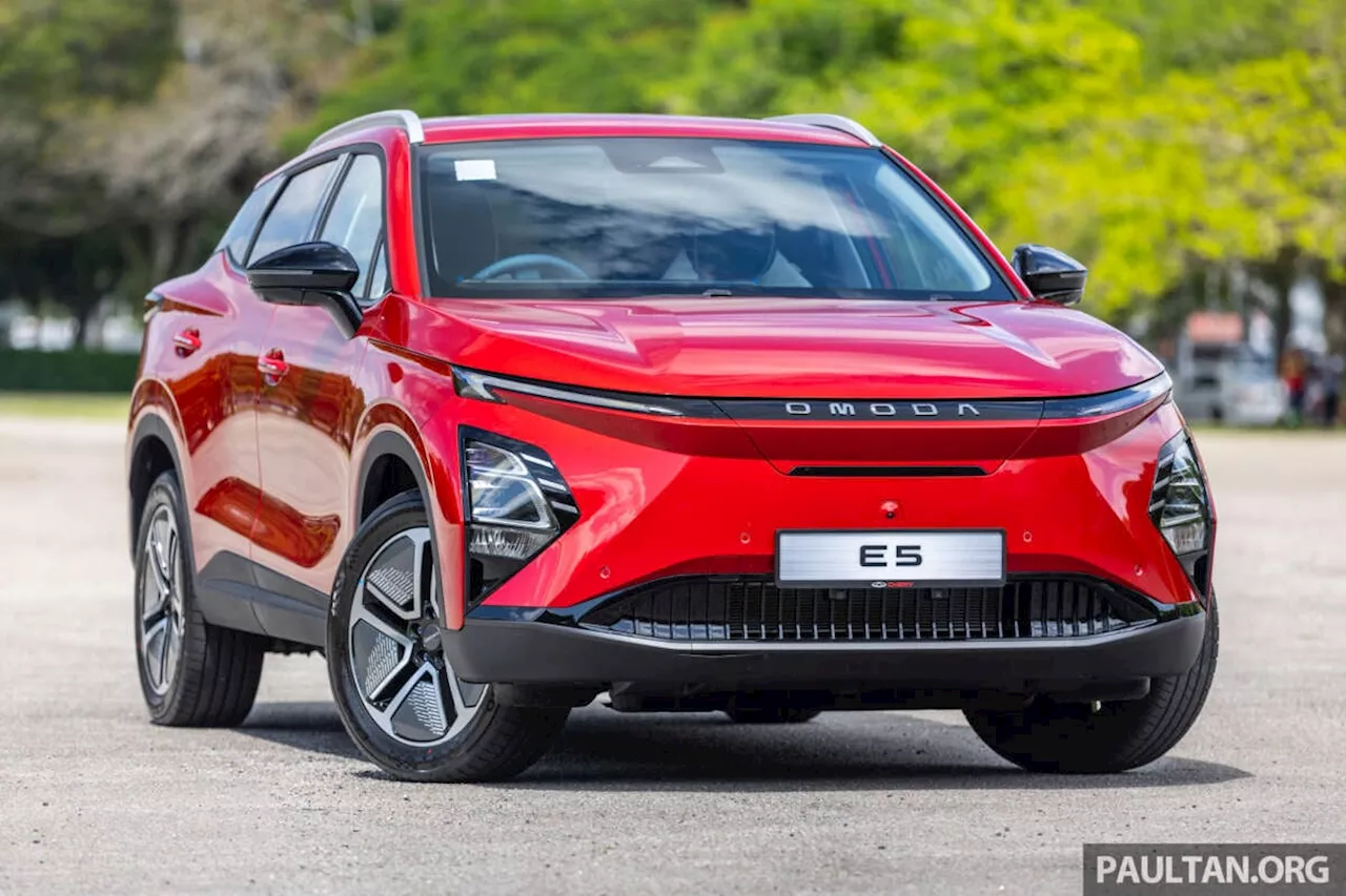 Chery Omoda E5 Electric SUV Launches in Malaysia