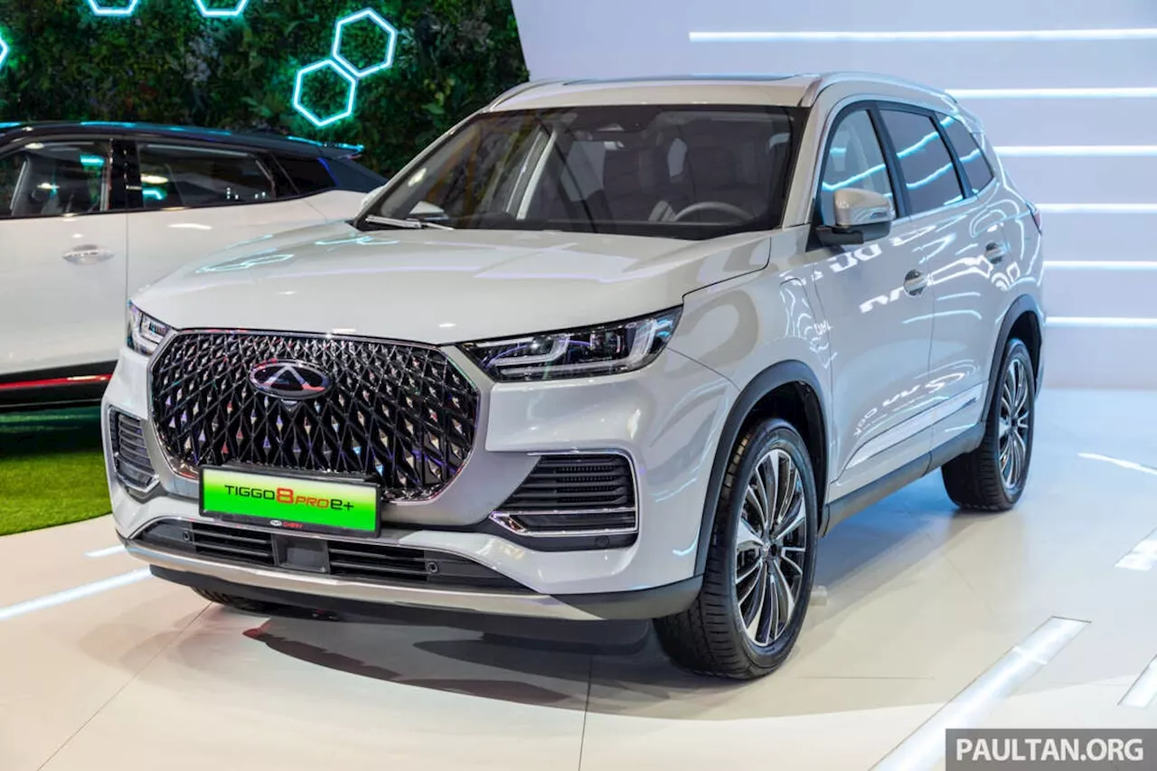 Chery Tiggo 8 Pro e+ PHEV Makes Appearance at Malaysia Autoshow