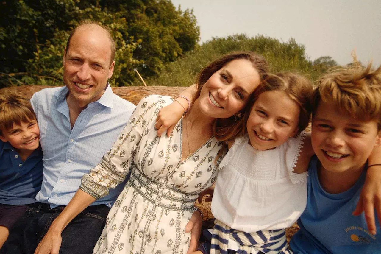 Prince and Princess of Wales Share Holiday Card Featuring Family Photo