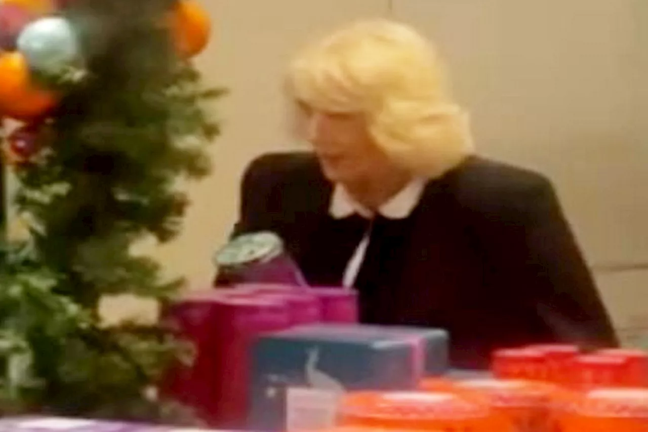 Queen Camilla Spotted Shopping for Tea at Fortnum & Mason