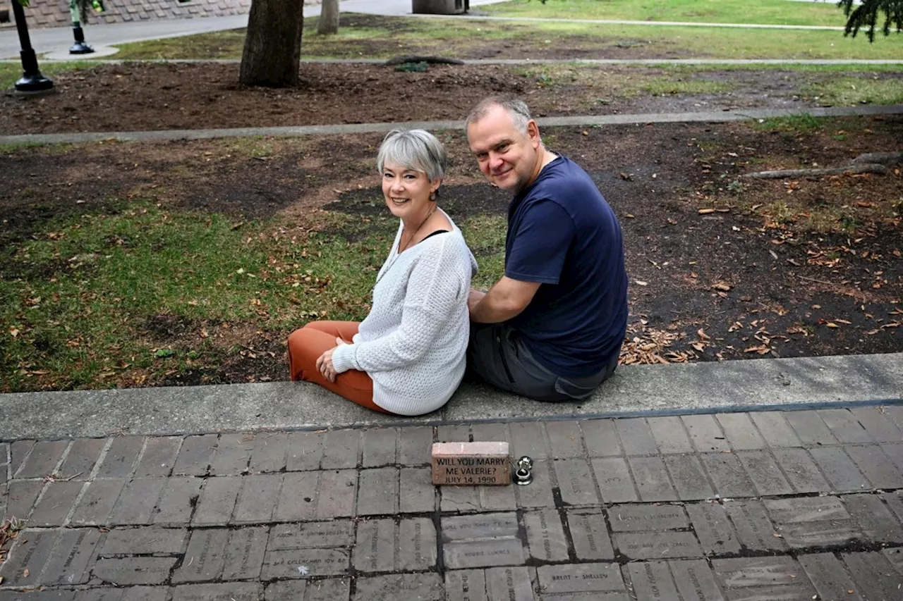 Calgary plaza overhauls plan to return some personalized bricks to owners