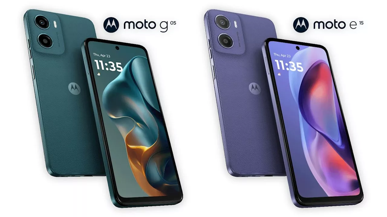 Motorola Launches Budget-Friendly g05 and e15 Phones