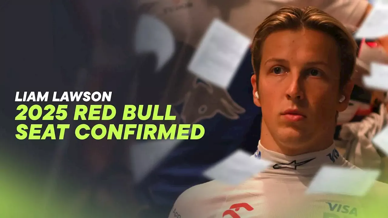 Liam Lawson to Replace Perez at Red Bull Racing in 2025