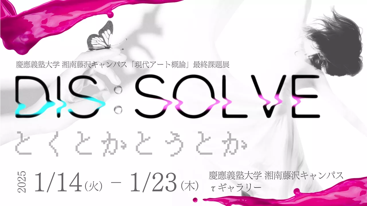 SFC現代アート概論受講生による展覧会「DIS:SOLVE とくとかとうとか」展開催