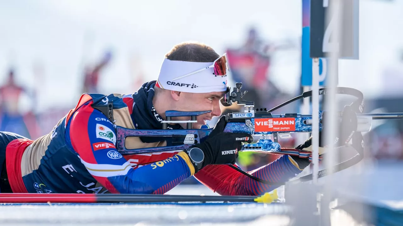 Les Français en retrait sur les skis à la poursuite de biathlon du Grand-Bornand