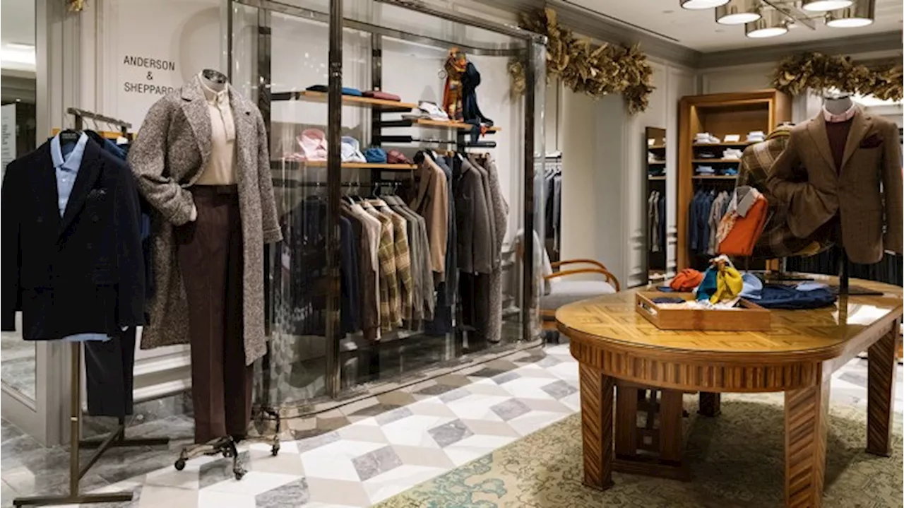 Anderson & Sheppard Opens First US Store at Bergdorf Goodman