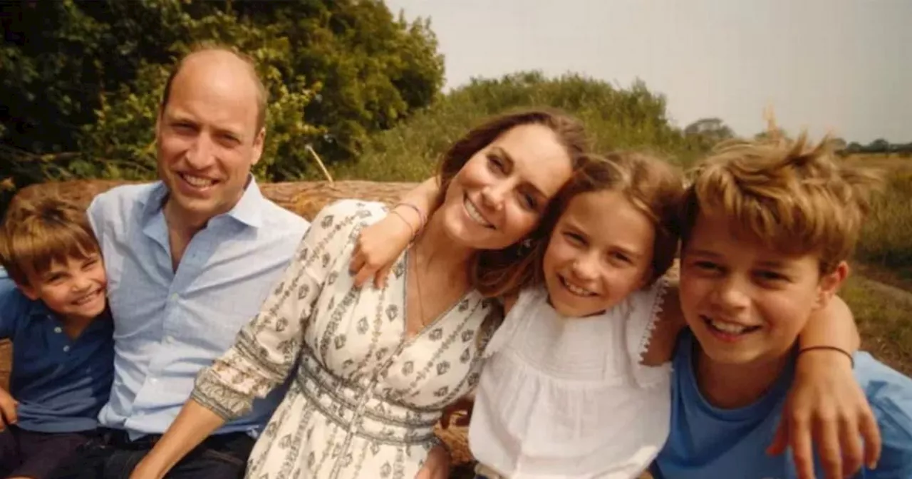 Prince William and Kate Middleton's Christmas Card Shows Family Unity After 'Hardest Year'