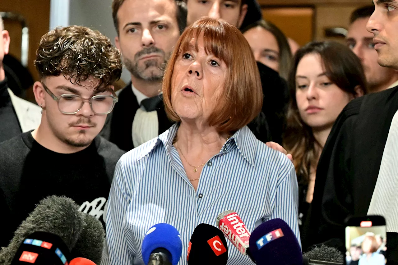 Gisèle Pelicot après le verdict du procès des viols de Mazan