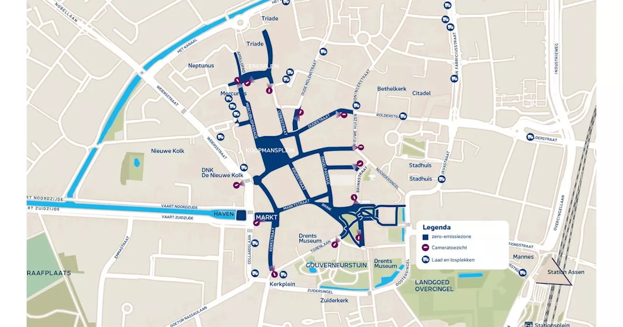 Assen versoepelt mogelijk Zero Emissie Zone voor dieselbusjes