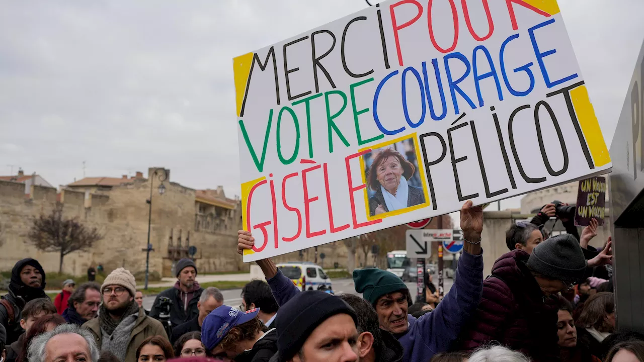 Francia aplaude a Giséle Pelicot por su valentía tras la condena a su exmarido