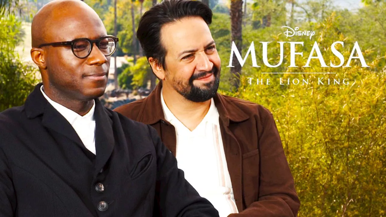 Lin-Manuel Miranda & Barry Jenkins Address Grounding Mufasa's Story & Honoring James Earl Jones' Legacy