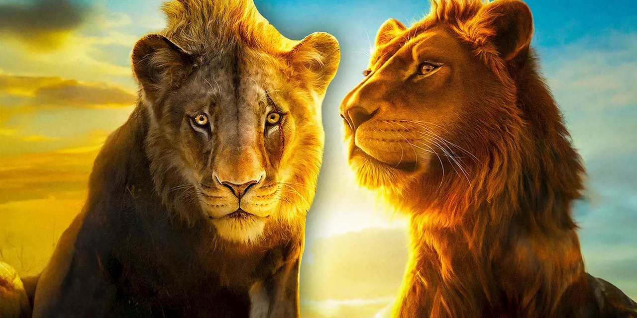 Mufasa and Scar: Not Biological Brothers in 'Mufasa: The Lion King'