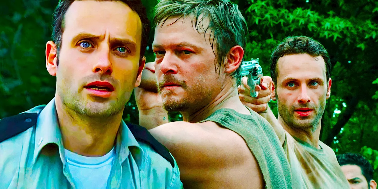 The Walking Dead: Rick And Daryl's First Encounter Was Far From Friendly