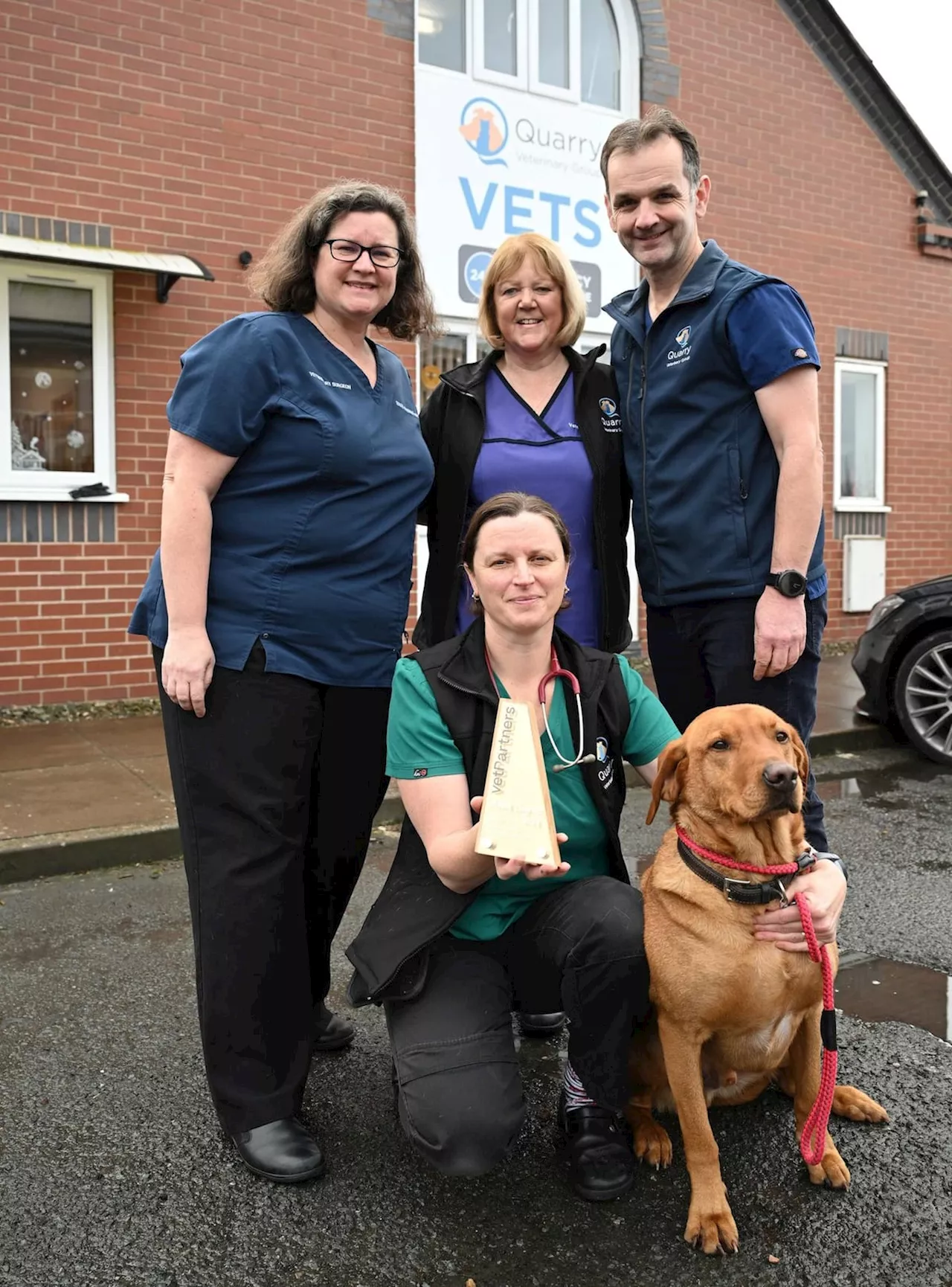 Shrewsbury Veterinary Practice Wins Business/Practice of the Year Award