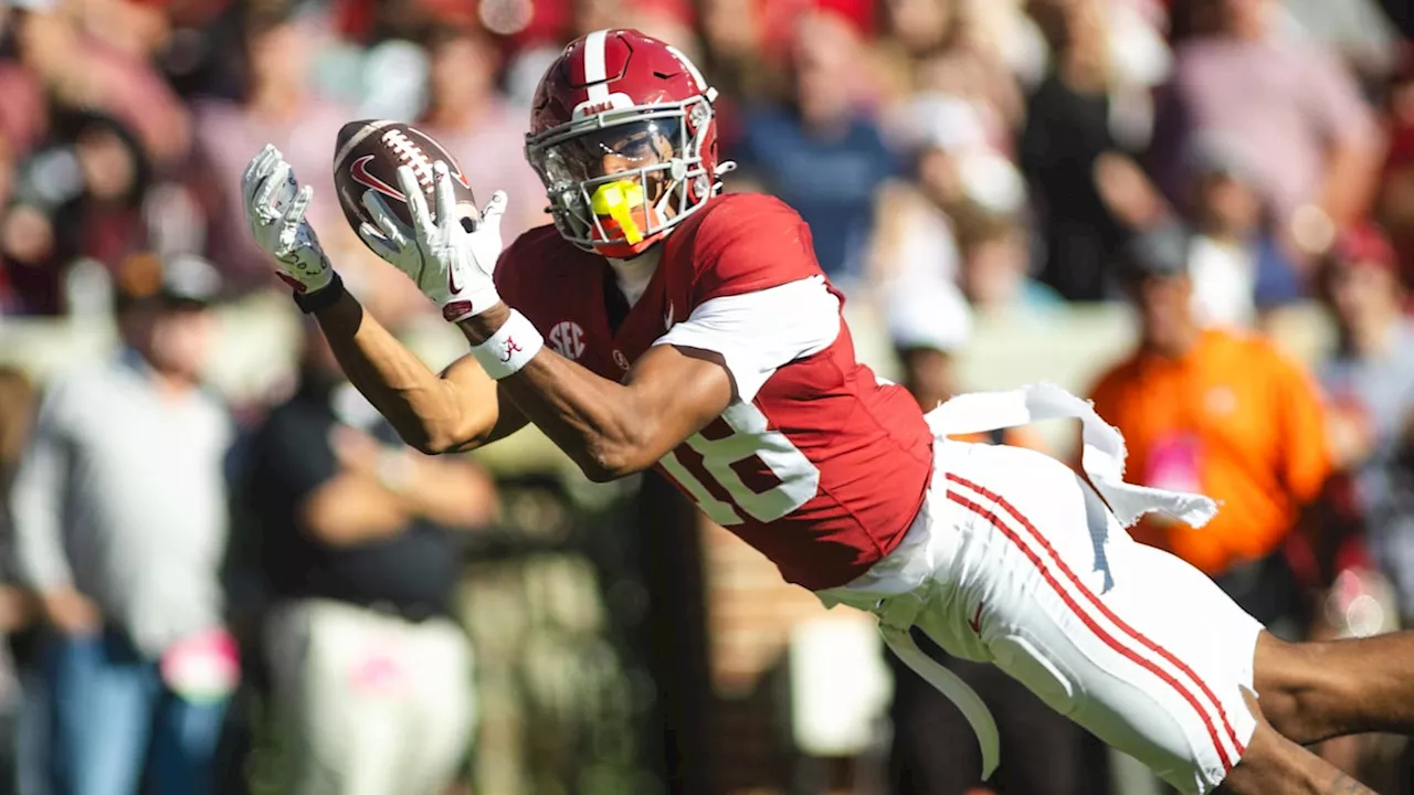 Alabama WR Caleb Odom Transfers to Ole Miss