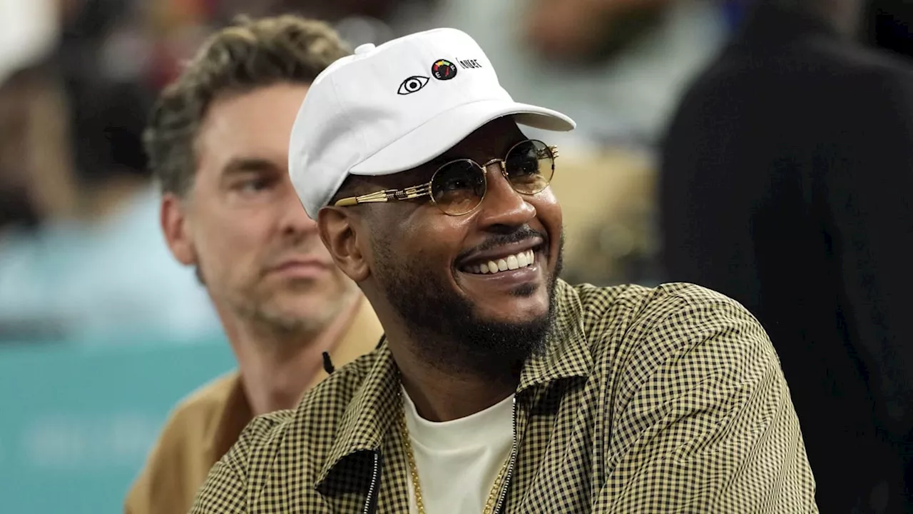 Carmelo Anthony Eyed for NBA Broadcast Roles