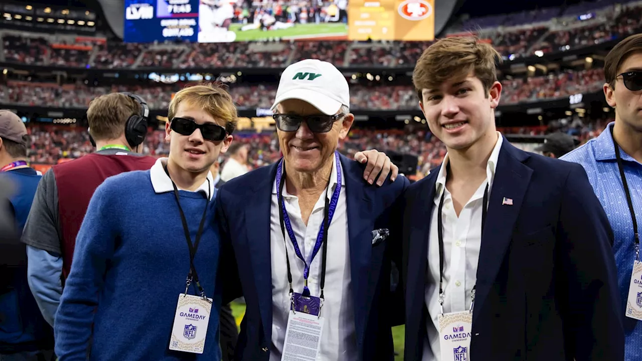 Jets Owner's Son Steals Postgame Moment from Interim Coach