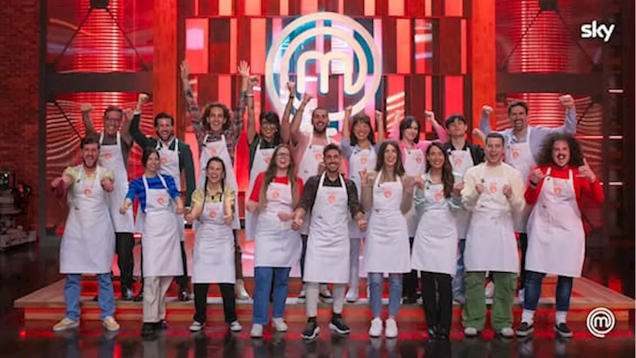 Un nuovo inizio ai fornelli: 18 aspiranti chef sfidano i giudici di Masterclass