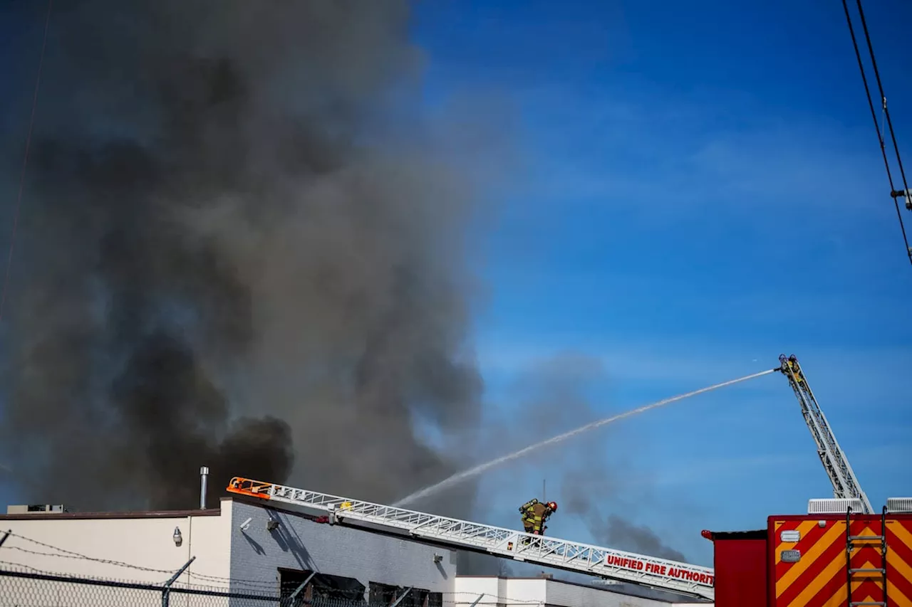 Fire at Vacant Building in Salt Lake City