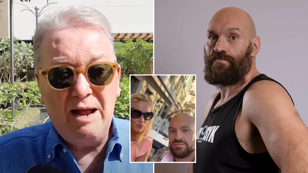 Tyson Fury's promoter sheds new light on why he hasn't spoken to wife Paris in 'three months'