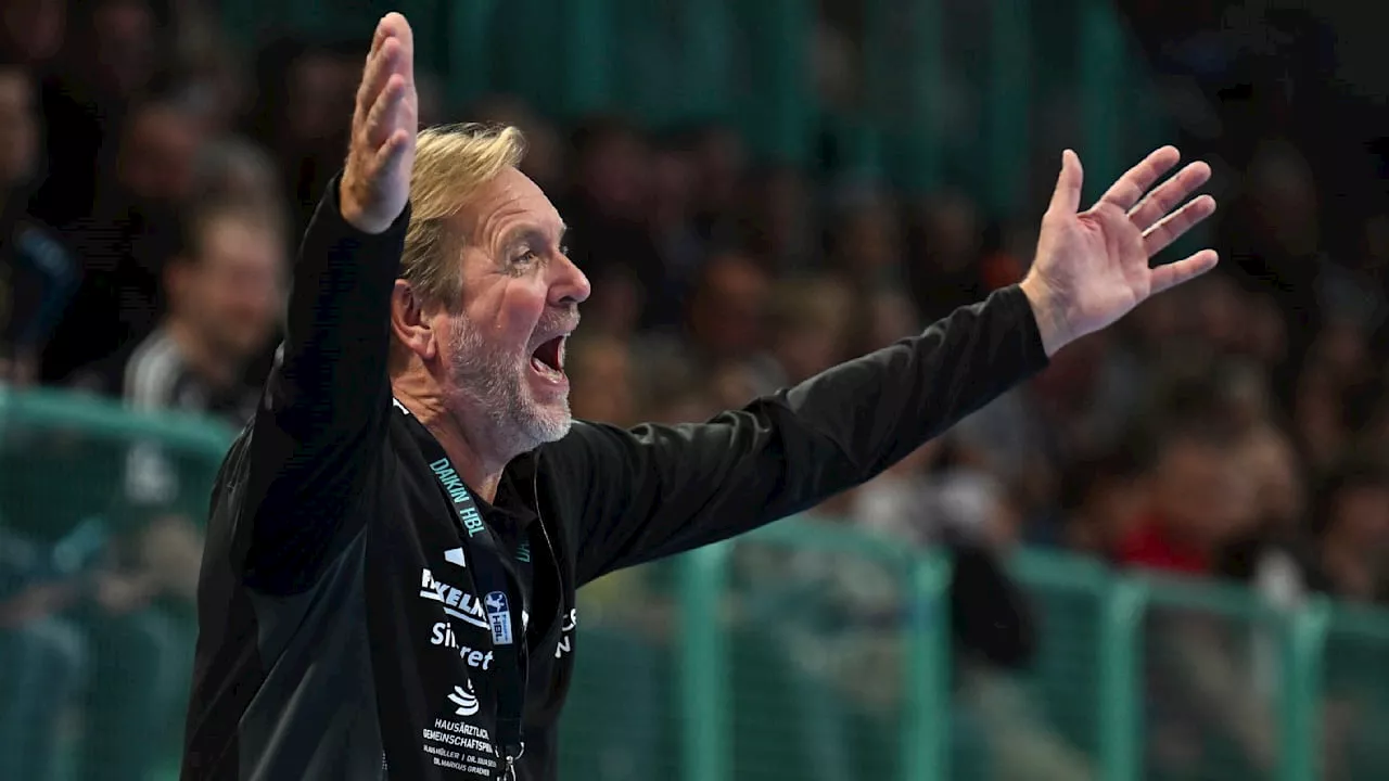 Handball-Trainer Martin Schwalb gibt zu: „War viel zu emotional von mir“