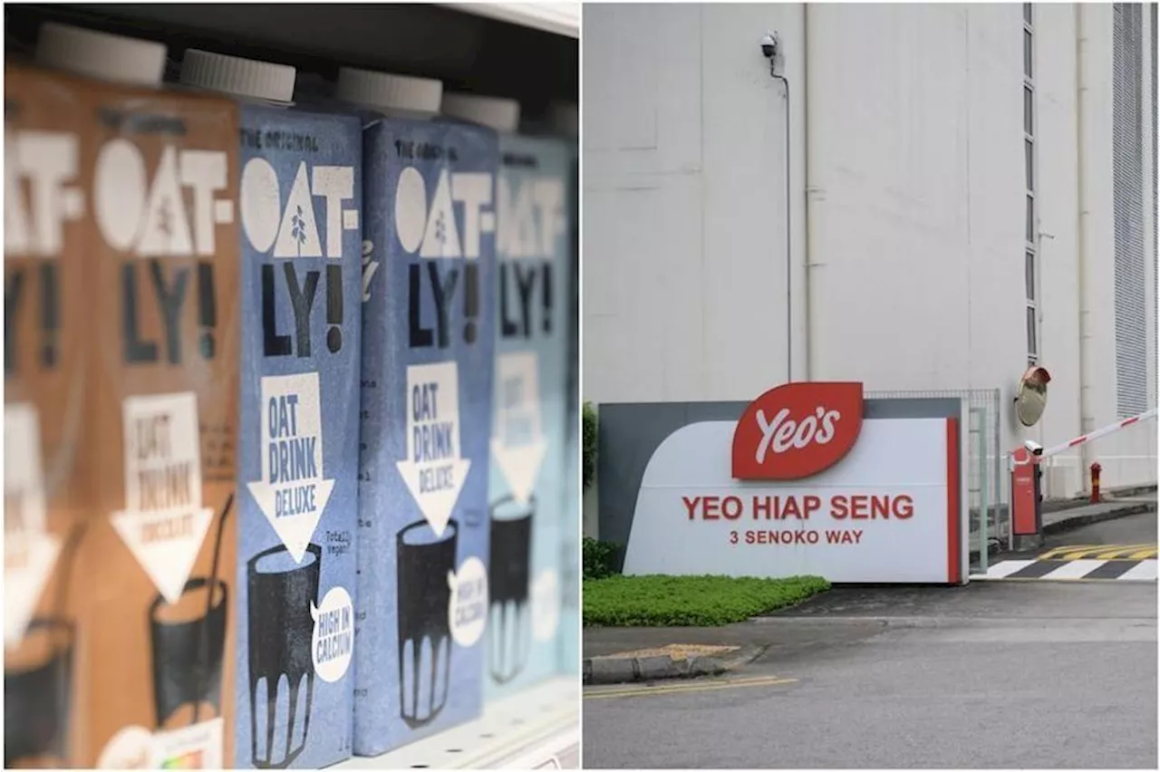 59 workers, including 25 from Yeo’s, to be laid off due to Oatly Singapore plant closure