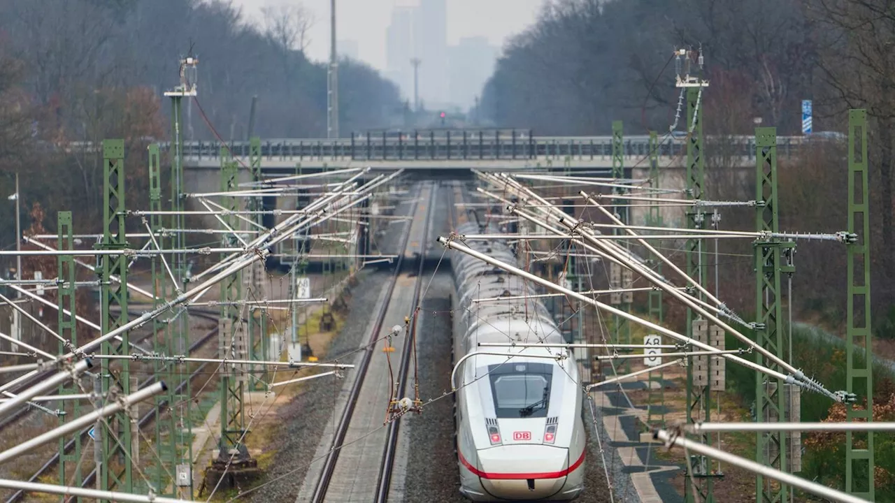 Oberleitungsschaden verursacht Verspätungen auf der Riedbahn