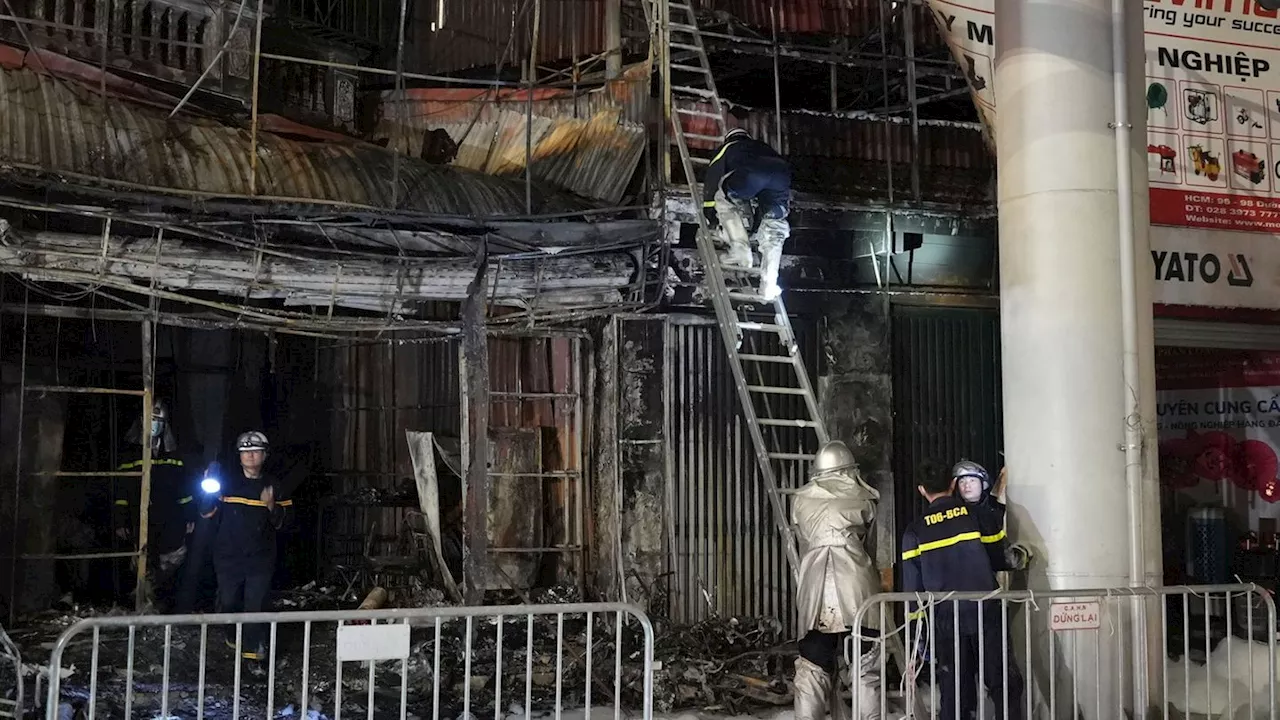 Tödliches Feuer: Elf Tote bei Brand in vietnamesischer Bar