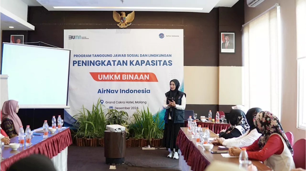 AirNav Indonesia Berikan Pelatihan untuk UMKM Binaan