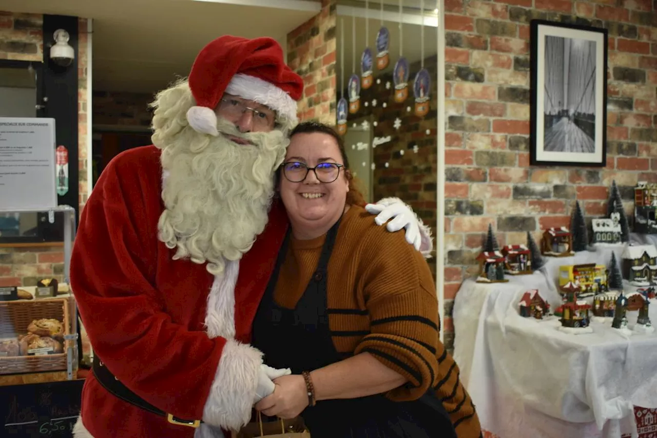 Blanquefort : le Père Noël fait son apparition dans le centre-ville