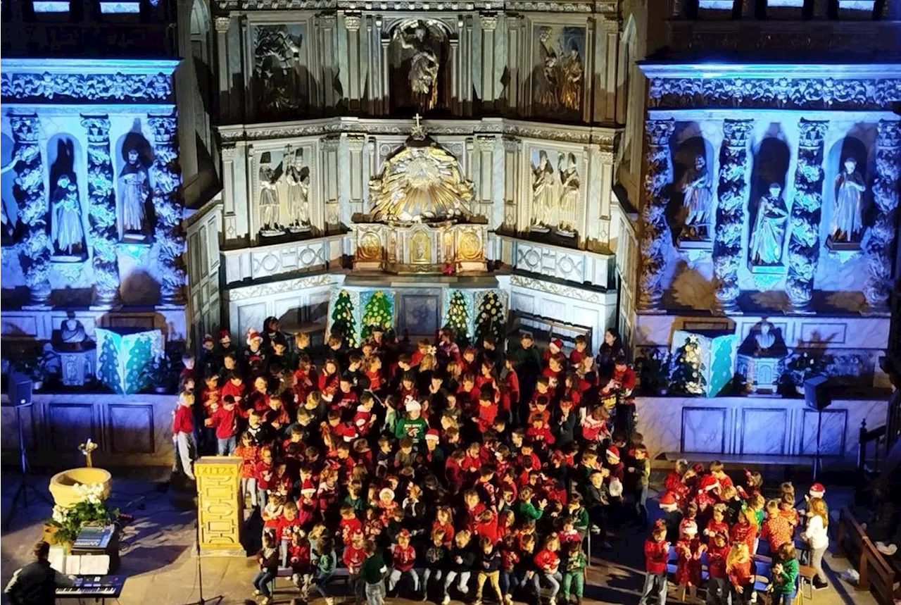 Chorale de Noël des élèves de Saint-Joseph remporte un franc succès