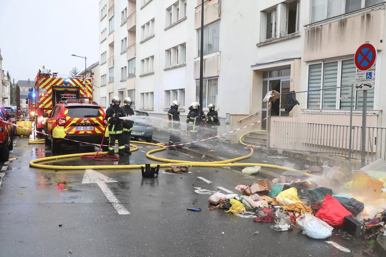 Incendie dans un immeuble du centre-ville de Périgueux