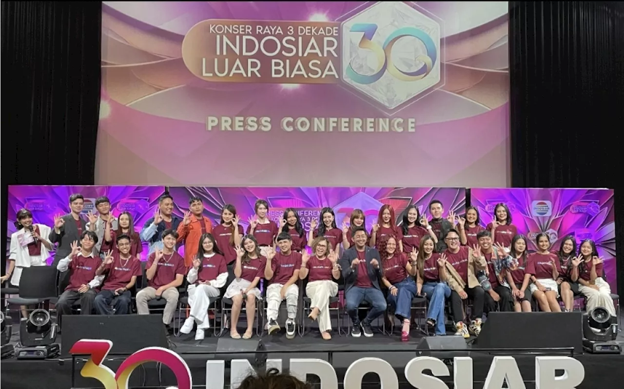 Indosiar Rayakan 3 Dekade Perjalanan, Tampilkan Serangkaian Acara Spektakuler