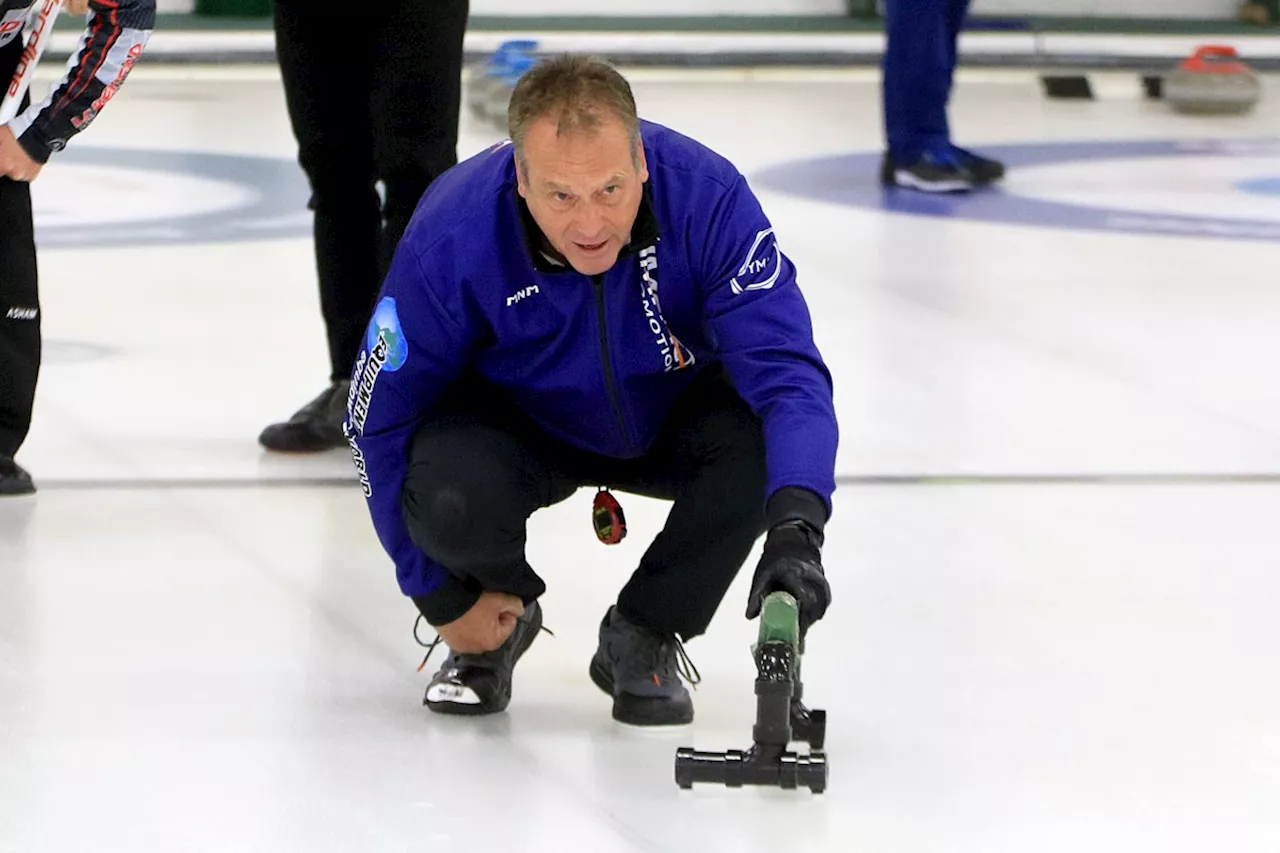 Pozihun's Team Fights for Playoff Spot in Curling