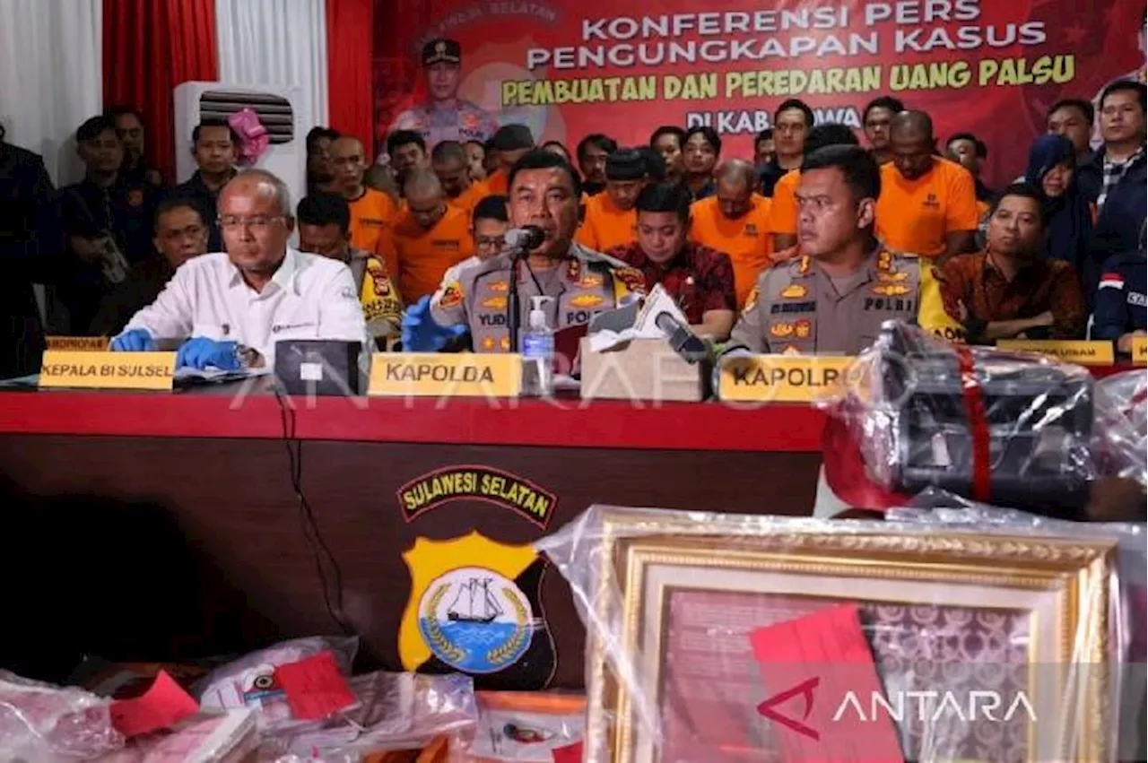 17 Orang Ditangkap Terkait Pembuatan dan Peredaran Uang Palsu di Kampus UIN Makassar