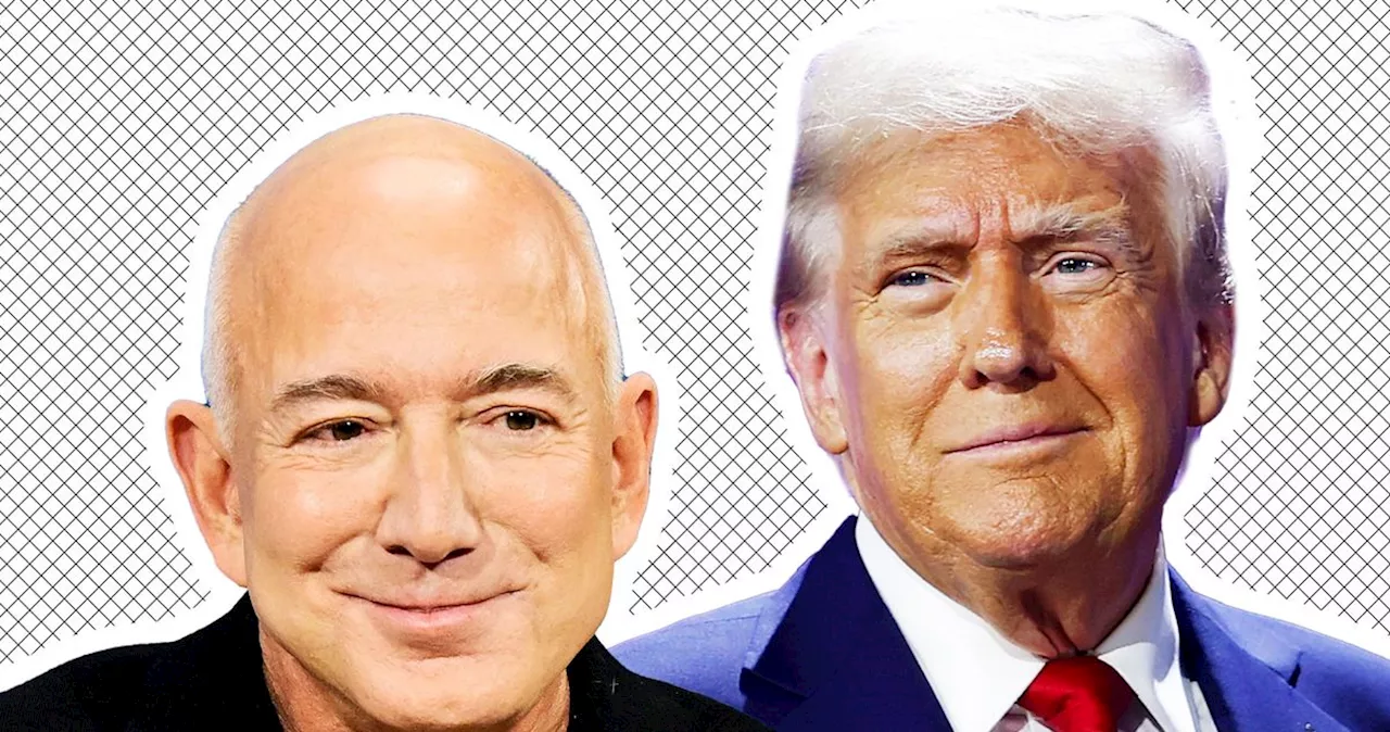 Bezos and Trump Enjoy a Dinner Reunion