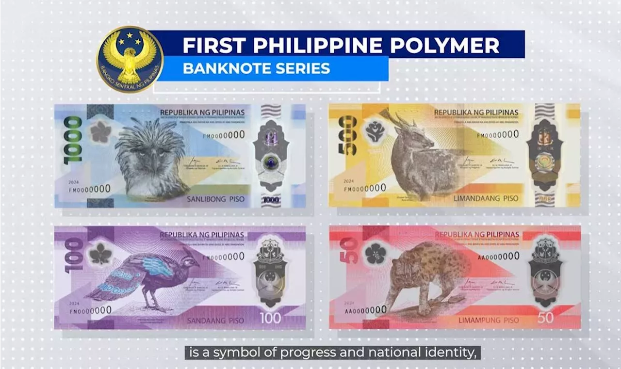 Philippines Unveils First Polymer Banknote Series