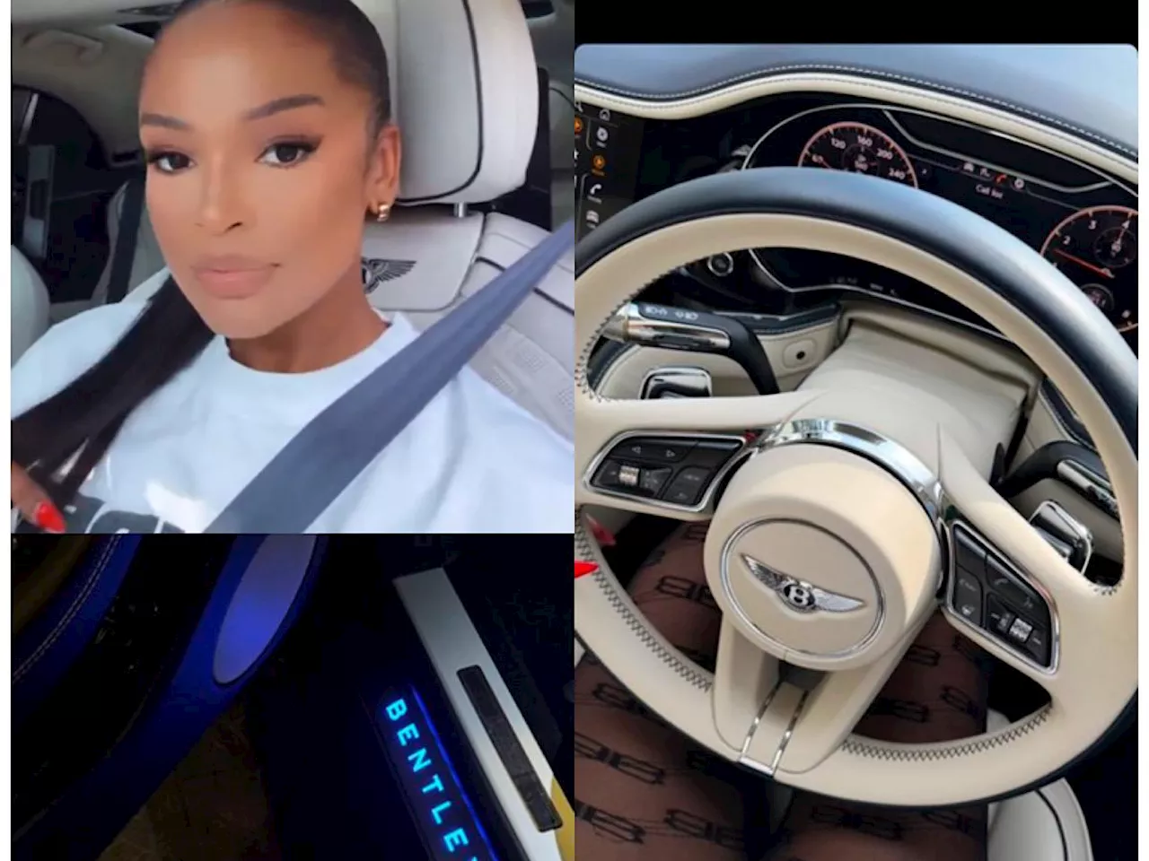 Ayanda Thabethe Receives Luxurious Bentley Gift from Peter Matsimbe