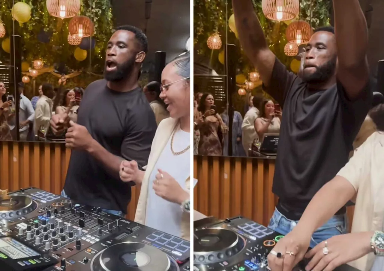 Siya Kolisi Spotted Dancing at Cape Town Club After Split