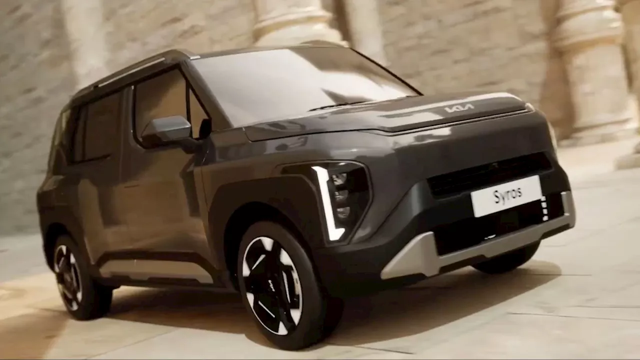 Kia Reveals the Syros: Its Smallest Crossover SUV Yet