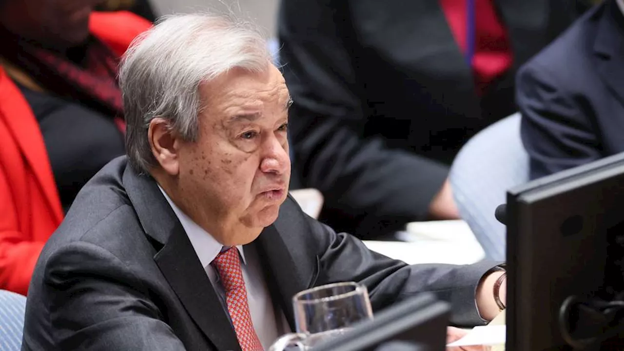 Guterres Calls for Inclusive and Peaceful Syrian Transition