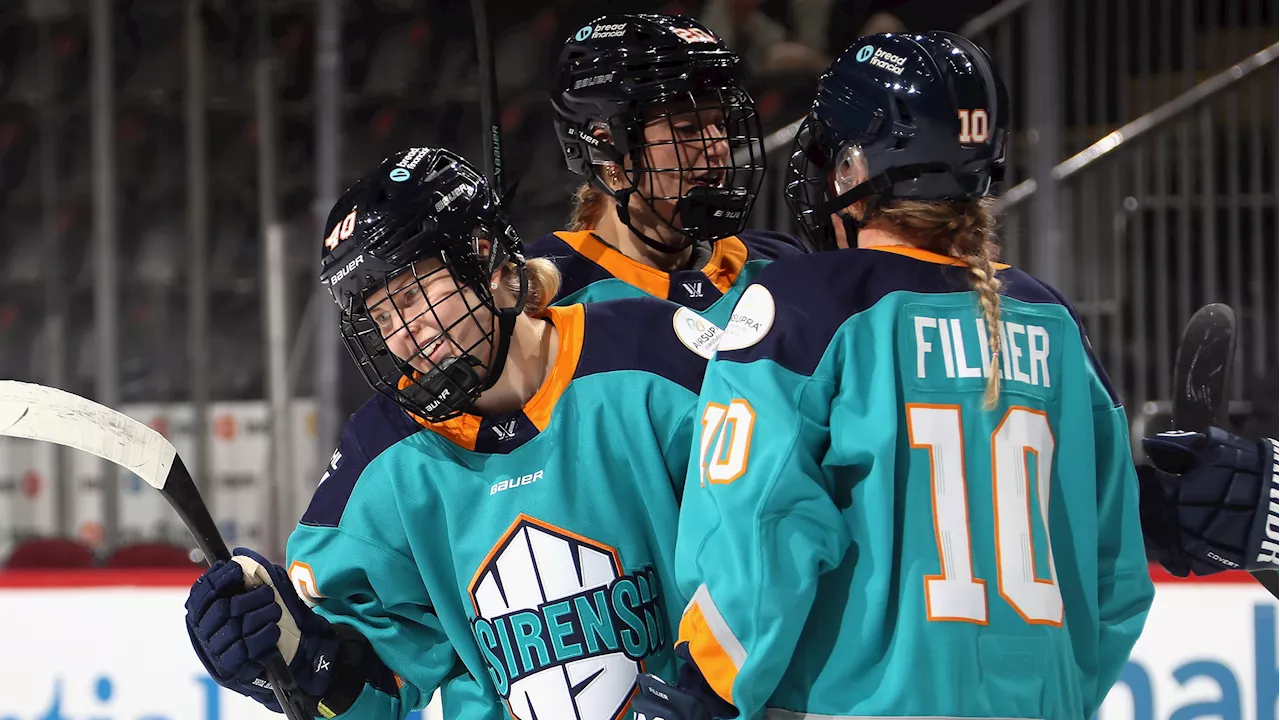 Sirens Sink Sceptres in PWHL Showdown