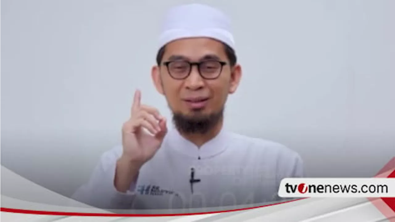 Pesan Penting Ustaz Adi Hidayat Soal Perayaan Tahun Baru Masehi, Seharusnya Seorang Muslim Itu...