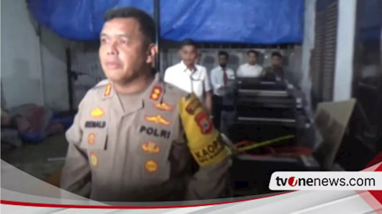 Polisi Bocorkan Cara Kepala Perpus UIN Alauddin Makassar Masukkan Mesin Cetak Uang Palsu ke Kampus