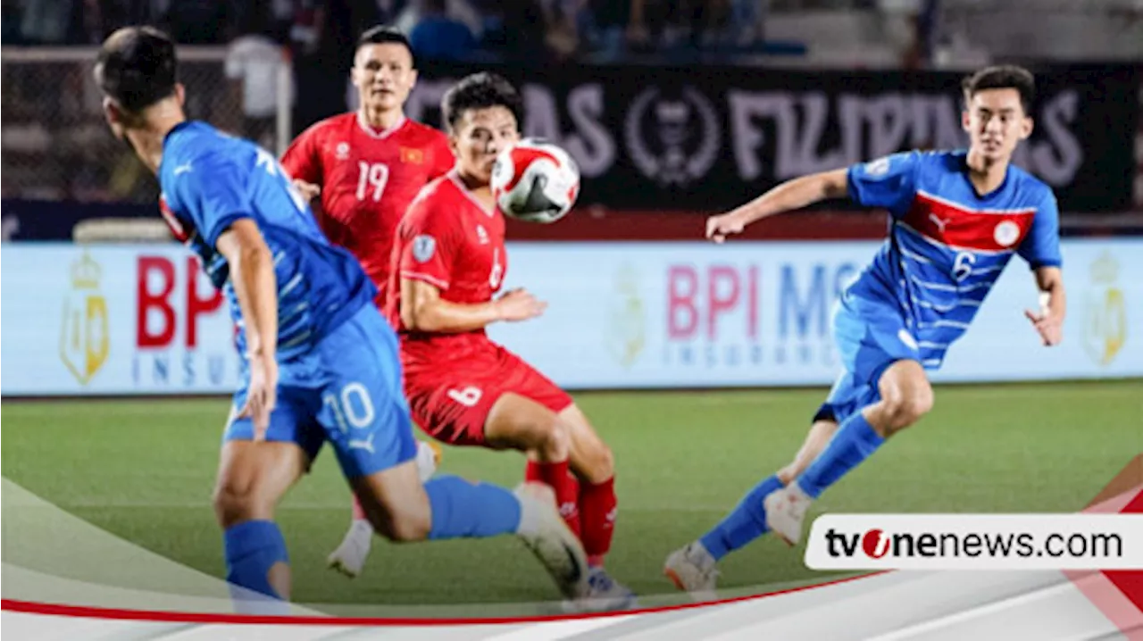 Vietnam Tahan Imbang Filipina, Timnas Indonesia Terganjal Regulasi AFF