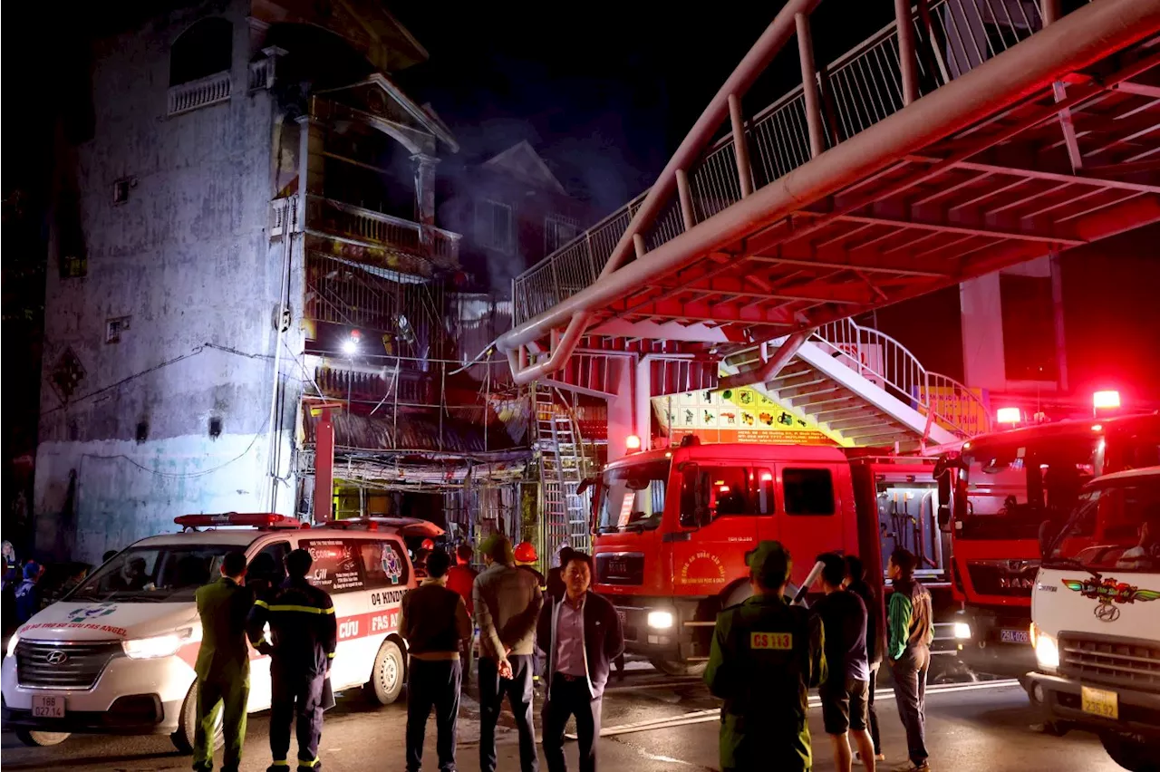 11 Killed in Hanoi Cafe Fire, Arson Suspected