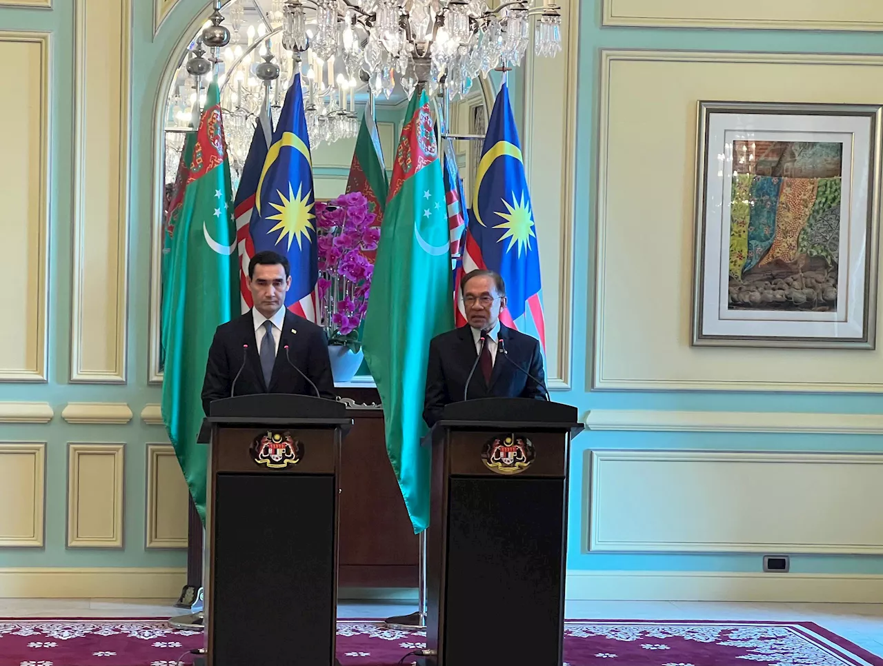 Malaysia and Turkmenistan Advocate for Peaceful Solutions to Global Challenges